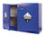 Under-the-Counter, Corrosive Cabinet, Fully Lined, 47", Blue SC1648