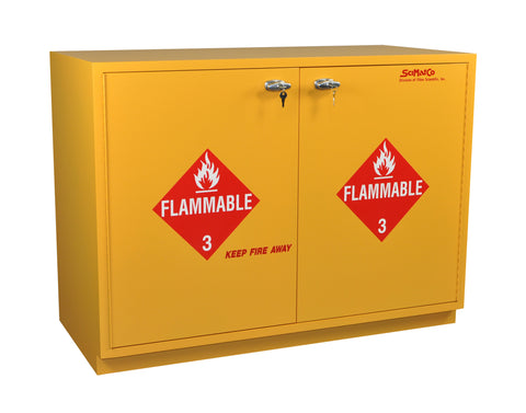 SC1847 Under-the-Counter, Flammables Cabinet, 47", Self-Closing Doors