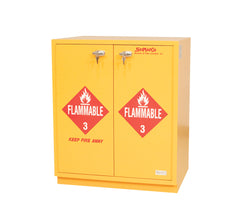 SC1829 Under-the-Counter, Flammables Cabinet, 29", Self-Closing Doors
