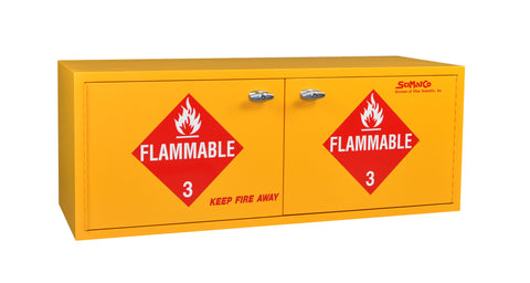SC1863 Stak-a-Cab™ Flammables Cabinet, Self-Closing Doors