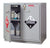 Under-the-Counter, Combination Acid/Flammables Cabinet, Fully Lined, 35", Self-Closing Door SC2237