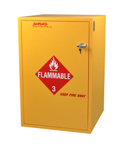 SC7023 Floor Flammables Cabinet, Self-Closing Door