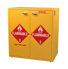 SC8079 Jumbo Stacking Flammables Cabinet, Self-Closing Doors
